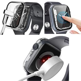Capa Apple Watch Series 7 - 45 mm - Plástico - Transparente