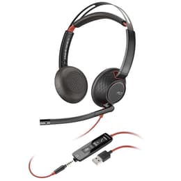 C5220 jogos Auscultador- com fios (sector) com microfone - Preto