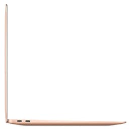 MacBook Air 13" (2020) - M1 da Apple com CPU 8‑core e GPU 7-Core - 8GB RAM - SSD 128GB - Ecrã padrão - QWERTY - Inglês