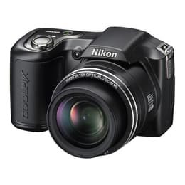 Bridge Coolpix L100 - Preto + Nikon Nikkor 15x Optical Zoom VR 5.0-75.0mm f/3.5-5.4 f/3.5-5.4