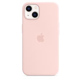 Capa de silicone Apple - iPhone 14 Plus - Magsafe - Silicone Rosa