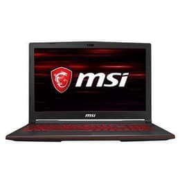 MSI GL63 15-inch (2018) - Core i5 - Gen 8 (H) - 8GB - SSD 256 GB AZERTY - Francês