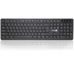 Simpletek Teclado QWERTY Árabe Sem fios M&K ARABO ARABIC Kit Mouse and Keyboard