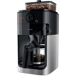 Cafeteira com moedor Compatível com Nespresso Philips HD7767 / 00 1,2000L - Preto