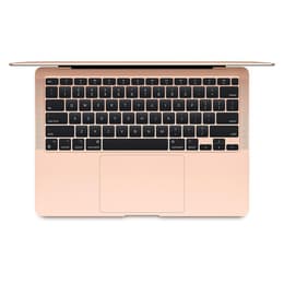 MacBook Air 13" (2020) - M1 da Apple com CPU 8‑core e GPU 7-Core - 8GB RAM - SSD 128GB - Ecrã padrão - QWERTY - Finlandês