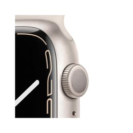Apple Watch Series SE 2 (2022) GPS 40 mm - Alumínio Luz das estrelas - Bracelete desportiva Luz das estrelas