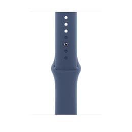 Apple Watch Series 10 (2024) GPS + Celular 42 mm - Alumínio Prateado - Bracelete desportiva Azul