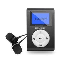 Sunstech Dedalo III Leitor De Mp3 & Mp4 4GB- Preto