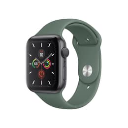 Apple Watch (Series 4) 2018 GPS 44 - Alumínio Cinzento sideral - Circuito desportivo Verde