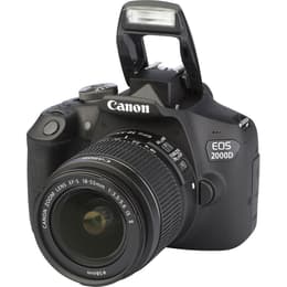 Reflex Canon EOS 2000D - Preto + Lente 18-200mm TAMRON F/3.5-6.3