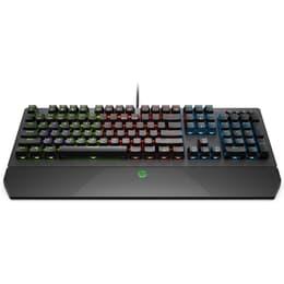 Hp Teclado QWERTZ Alemão Retro-iluminado Gaming-Keyboard 800