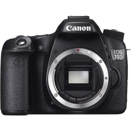 Reflexo EOS 70D - Preto + Canon EF-S 18-55mm f/3.5-5.6 IS STM f/3.5-5.6