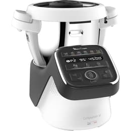 Robot De Cozinha Multifunções Moulinex Companion XL HF808800 4.5L - Branco/Preto