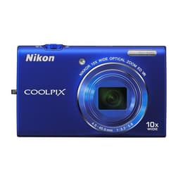 Compacto Coolpix S6200 - Azul + Nikon Nikkor f/3.2–5.6