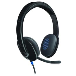 H540 jogos Auscultador- com fios (sector) com microfone - Preto