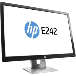 24-inch HP EliteDisplay E242 1920 x 1200 LED Monitor Preto
