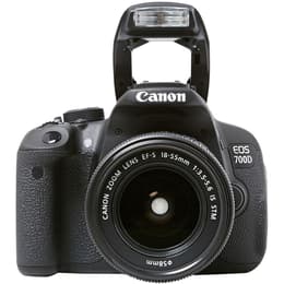 Canon EOS 700D Reflex 18 - Preto