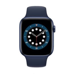 Apple Watch (Series 6) 2020 GPS 44 - Alumínio Azul - Bracelete desportiva Azul (Midnight)