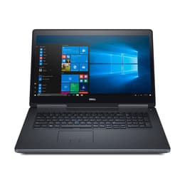 Dell Precision 7720 17-inch (2017) - Core i7-7820HQ - 16GB - SSD 512 GB QWERTY - Inglês