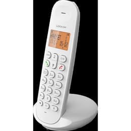 DECT Sans fil Iloa 150 Solo Mains libres Blanc Logicom Telefone Fixo