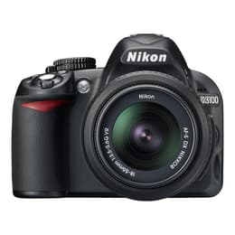 Reflexo D3100 - Preto + Nikon AF-S DX Nikkor 18-55 mm f/3.5-5.6G VR f/3.5-5.6G