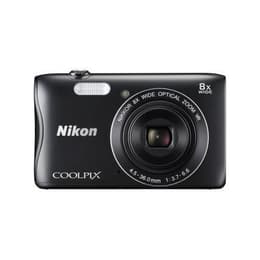 Nikon Coolpix S3700 Compacto 20 - Preto