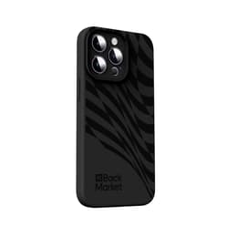 Back Market Capa iPhone 14 pro e película de proteção - Plástico reciclado - Preto