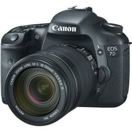 Reflexo EOS 7D - Preto + Canon EF-S 18-135mm F3.5-5.6 IS STM f/3.5-5.6