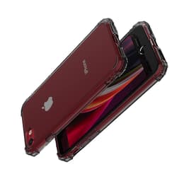 Capa iPhone SE (2022/2020)/8/7/6/6S - Silicone - Preto/Transparente