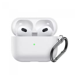 Estojo protector AirPods 3 - Silicone - Branco