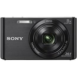 Compacto DSC-W830 - Preto + Sony Zeiss Vario-Tessar 4,5-36mm f/3.3-6.3 f/3.3-6.3
