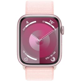 Apple Watch Series 9 (2023) GPS 41 mm - Alumínio Rosa - Loop desportiva Rosa