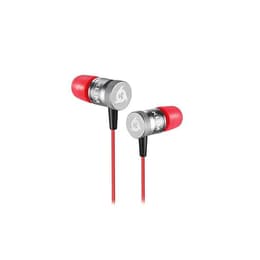 Klim Fusion Audio Earbud Redutor de ruído Earphones - Vermelho