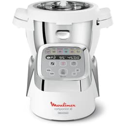 Robot De Cozinha Moulinex HF806E10 3,0000L -Prateado
