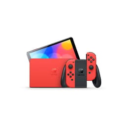 Switch OLED 64GB - Vermelho - Edição limitada Super Mario Red