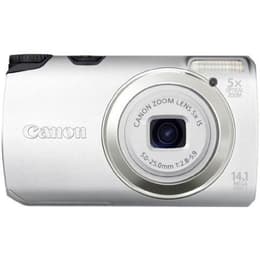 Canon PowerShot A3200 IS Compacto 14 - Prateado