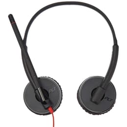 Poly Blackwire 3225 Auscultador- com fios (sector) com microfone - Preto