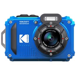 Compacto - Kodak PixPro WPZ2 Azul + Lente Kodak PixPro Zoom Optique x4 Wide 27-106mm f/3.0-6.6