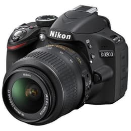 Reflex D3200 - Preto + Nikon 18-55 mm + 55-300 mm f/3.5-5.6GVR+f/4.5-5.6GEDVR