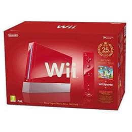 Nintendo Wii - HDD 1 GB - Vermelho