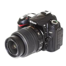 Reflexo D90 - Preto + Nikon AF-S DX Nikkor 18-55mm f/3.5-5.6G VR f/3.5-5.6G