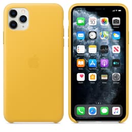 Capa em pele Apple - iPhone 11 Pro - Couro Amarelo
