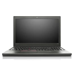 Lenovo ThinkPad T550 15-inch (2015) - Core i5-5200U - 8GB - SSD 256 GB AZERTY - Francês