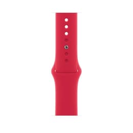 Apple Watch Series 8 (2022) GPS + Celular 41 mm - Alumínio Vermelho - Bracelete desportiva Vermelho