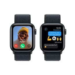 Apple Watch Series SE 2 (2022) GPS 40 mm - Alumínio Midnight - Loop desportiva Preto