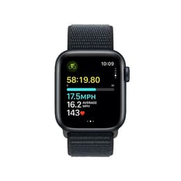 Apple Watch Series SE 2 (2022) GPS 40 mm - Alumínio Midnight - Loop desportiva Preto