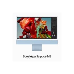 iMac 24" (2023) Apple M3 - 2 To SSD - 24 GB AZERTY - Francês