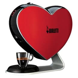 Expresso de cápsulas Compatível com Nespresso Bialetti CUORE CF 80 R 0,6000L - Vermelho/Preto