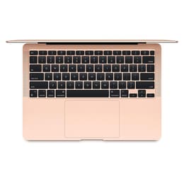 MacBook Air 13" (2020) - M1 da Apple com CPU 8‑core e GPU 8-Core - 8GB RAM - SSD 512GB - QWERTY - Inglês