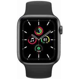 Apple Watch (Series SE) 2020 GPS + Celular 44 - Alumínio Cinzento sideral - Circuito desportivo Preto